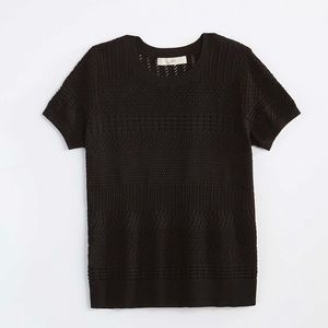 NWT LOFT Women's Stitched Sweater Tee‎